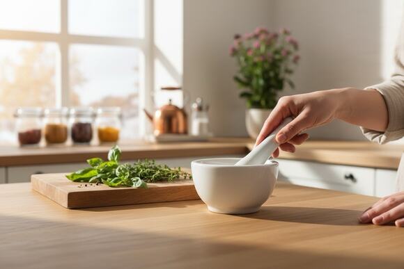 Unbranded Other - White Porcelain Mortar & Pestle Set, 5oz - Unglazed Grinding Surface Unbranded